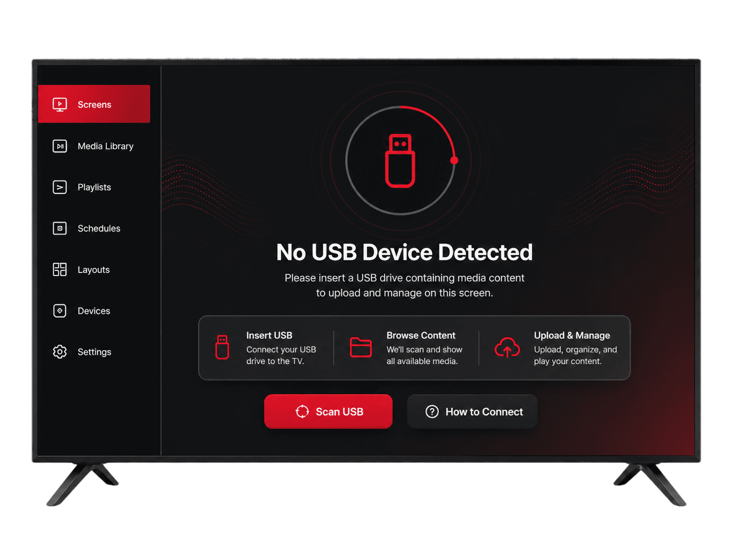 USB-Based Content Upload