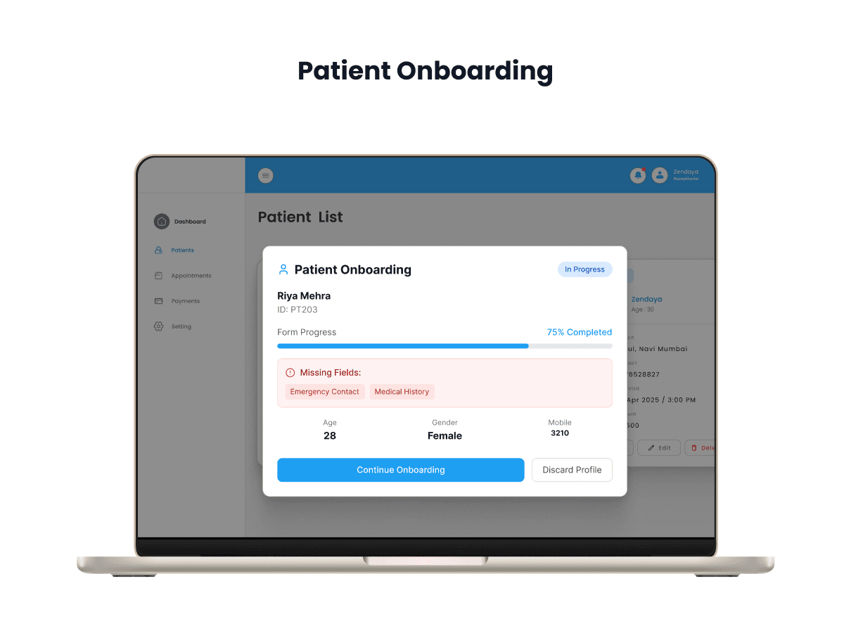 Patient Onboarding